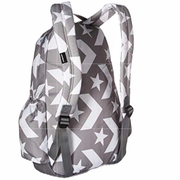 Converse Go Backpack Unisex Grey stars - Picture 3 of 11